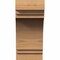 Ekena Millwork Pescadero Smooth Rafter Tail, Western Red Cedar, 3 1/2"W x 8"H x 18"L RFT04X08X18PEC00SWR - alternate 2